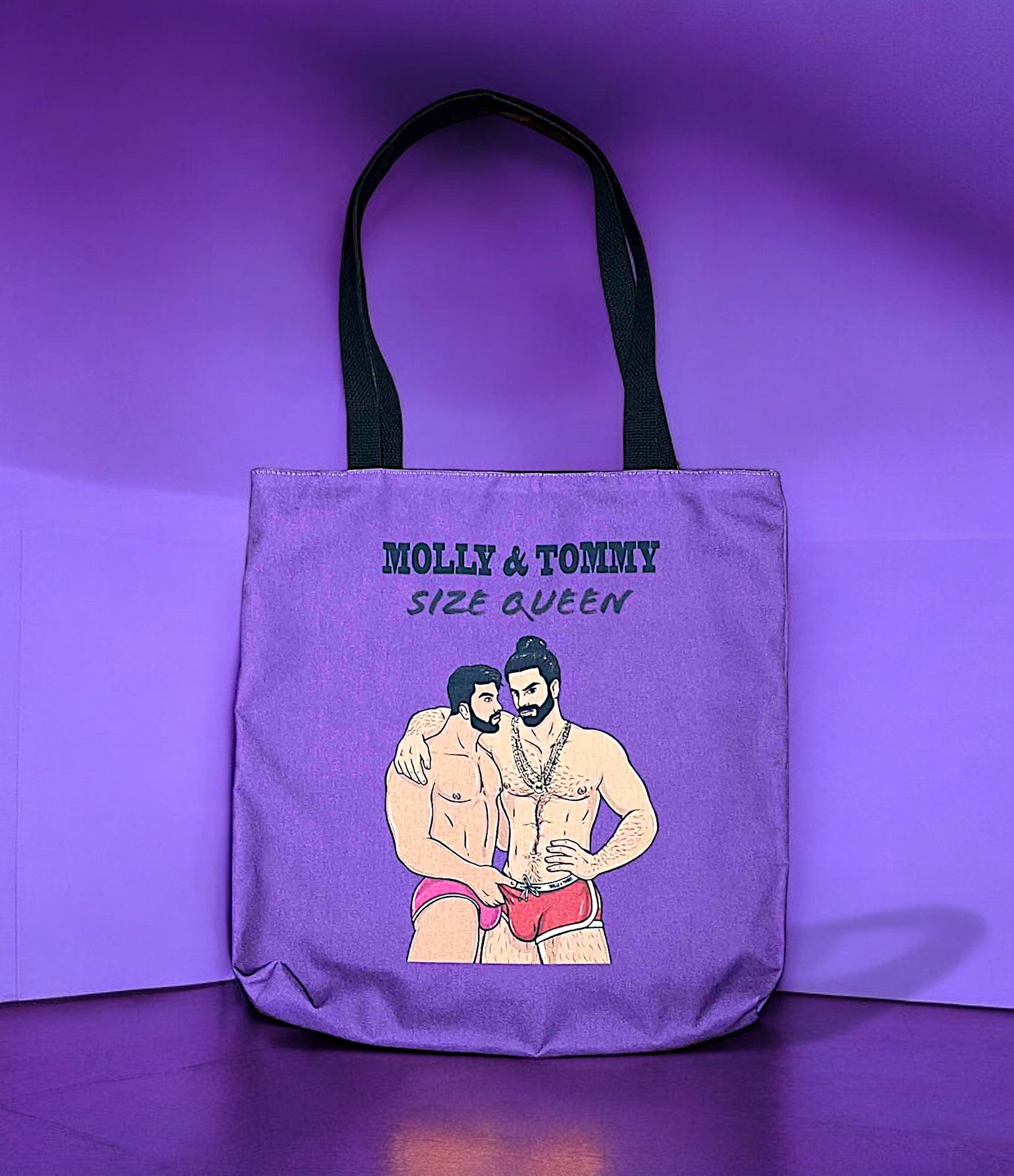 Size Queen Tote Bag