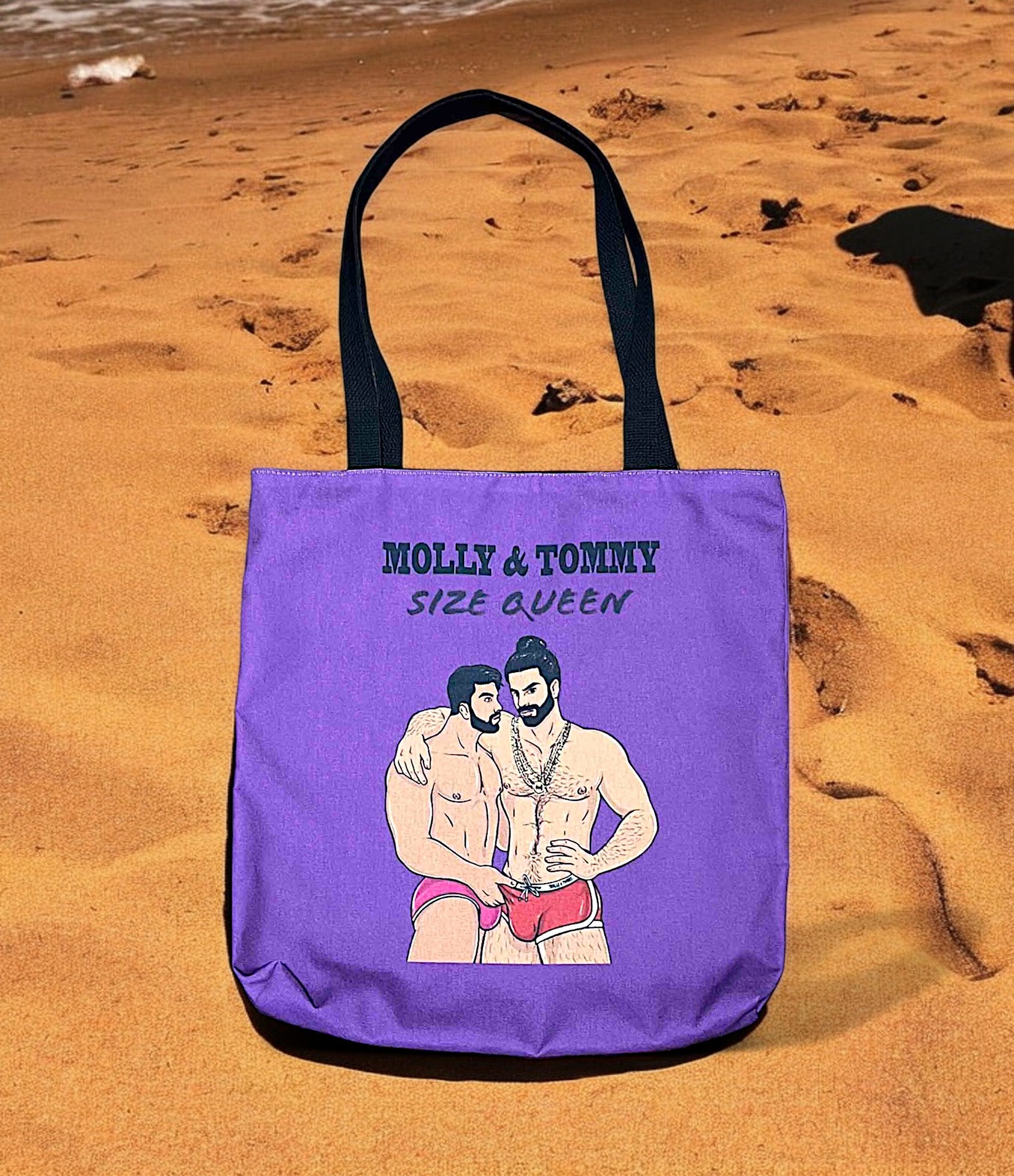 Size Queen Tote Bag